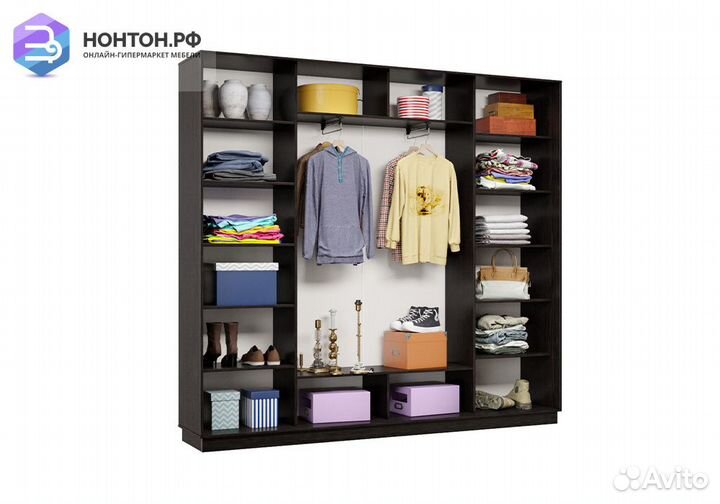 Шкаф-купе трёхдверный Селена венге