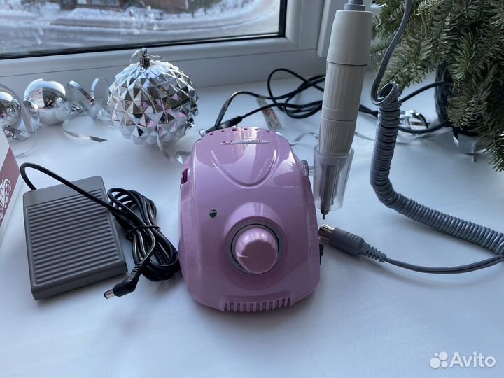 Аппарат для маникюра marathon 3 Pink с педалью