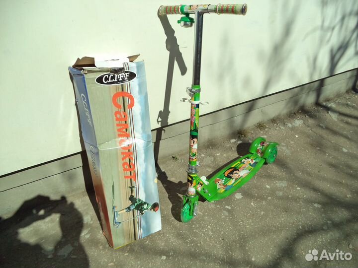 Самокат детский складной, стальная рама