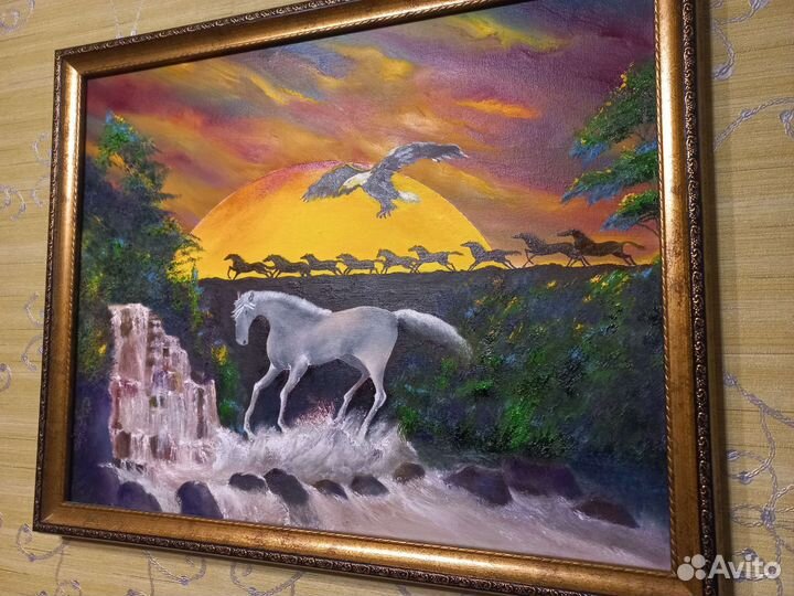 Картина маслом на холсте