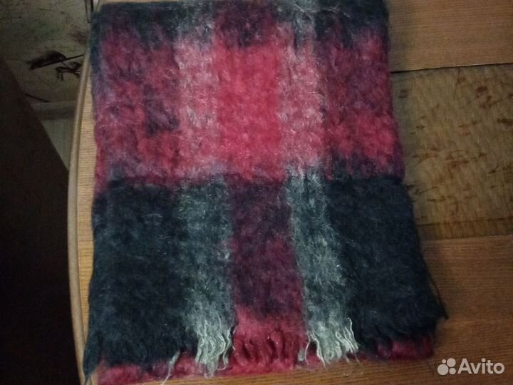 Мужской шарф махеровый