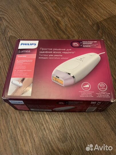 Фотоэпилятор philips lumea essential