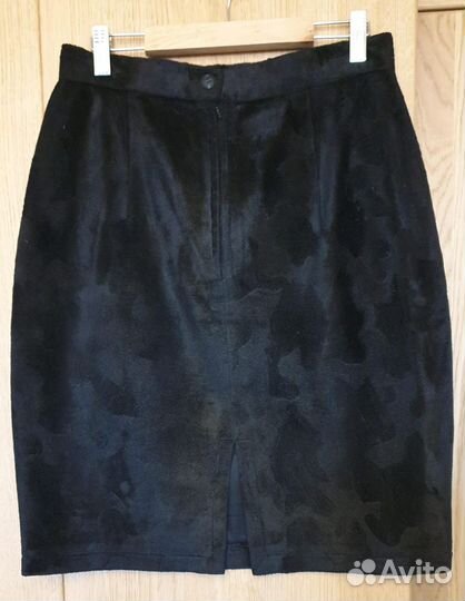 Юбка из искуственного меха 46