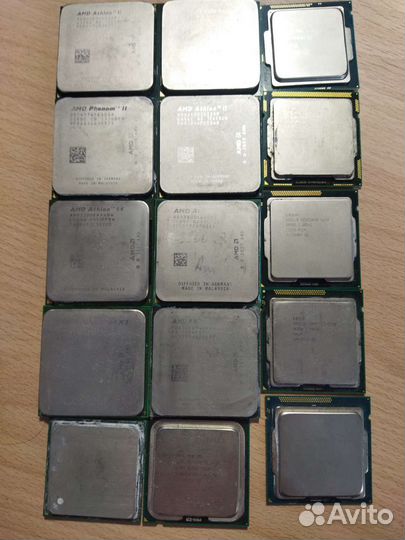 Процессоры ноутбуков и пк