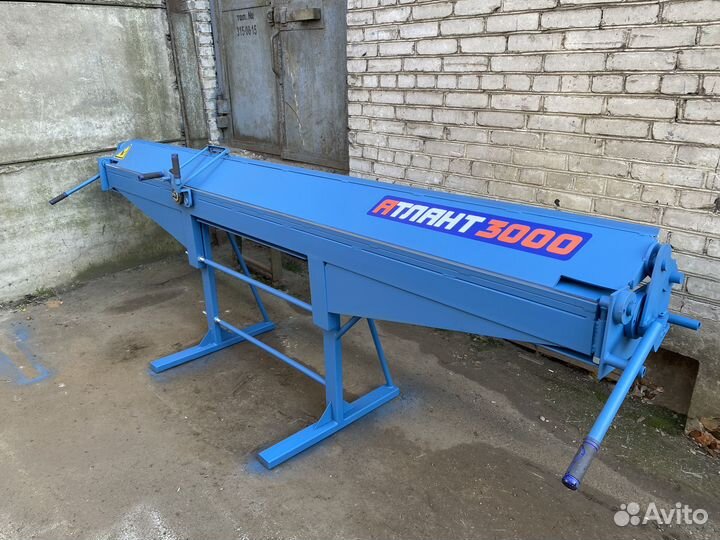 Ручной листогибочный станок, листогиб Атлант 3000