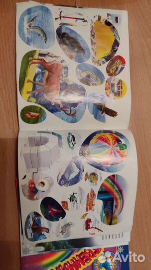 Журнал с наклейками новый, обмен