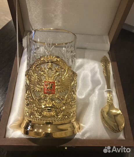 Подстаканник, Чайный набор Златоуст