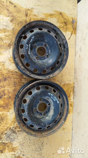 Диски штамп Пежо,Саманд R14 поштучно