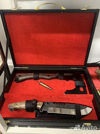 Крутые наборы мужчине на Подарок топор кейс нож