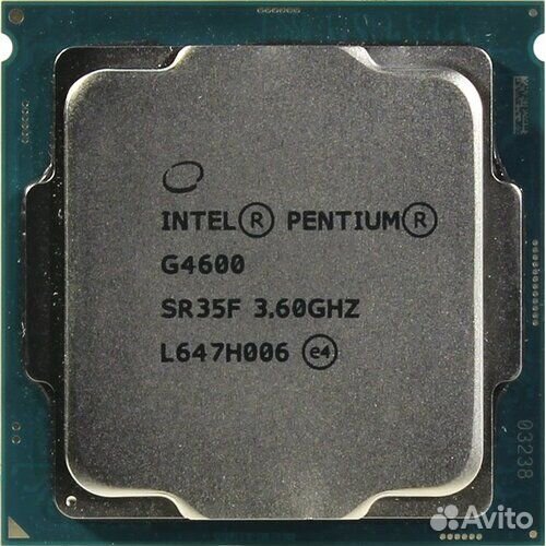 Asus H110M-R + G4600 + 4Gb