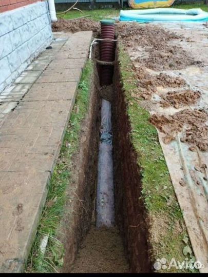 Земляные роботы вручную Копка траншей вручную