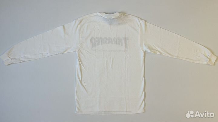 Лонгслив Thrasher Skate Mag Basic Logo White