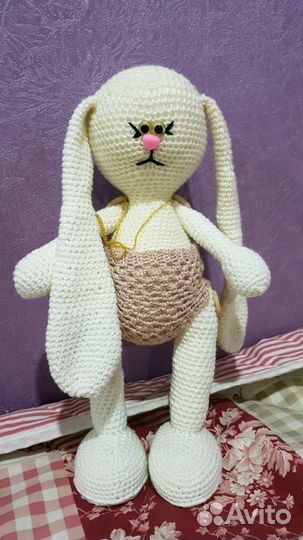 Игрушка Заяц в стиле Тильда