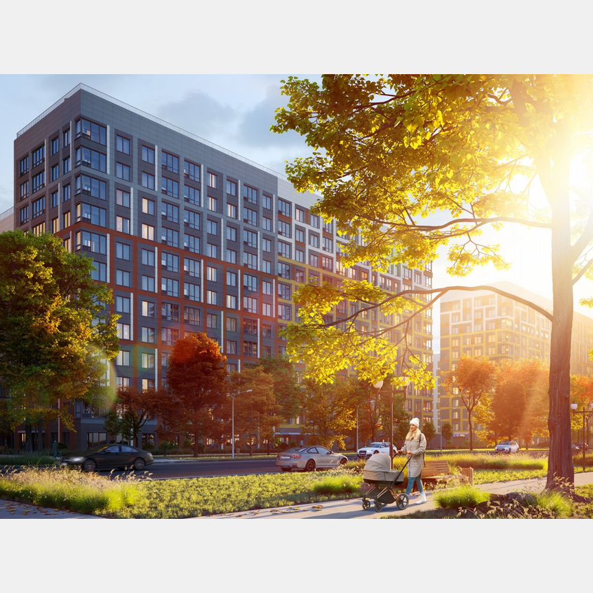 2-к. квартира, 57,2 м², 12/12 эт.