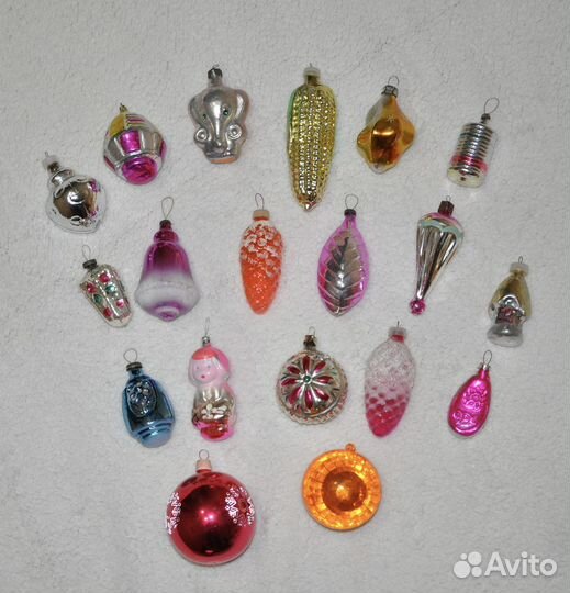Елочные игрушки СССР