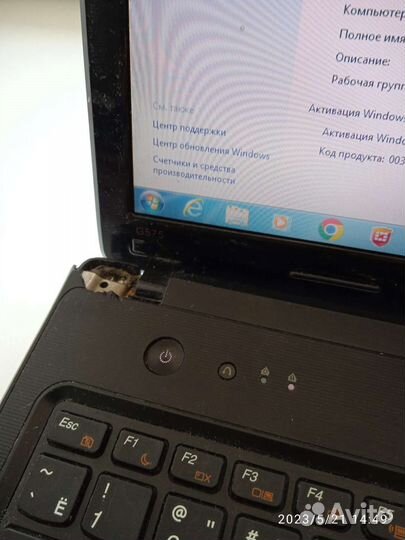 Ноутбук lenovo G575
