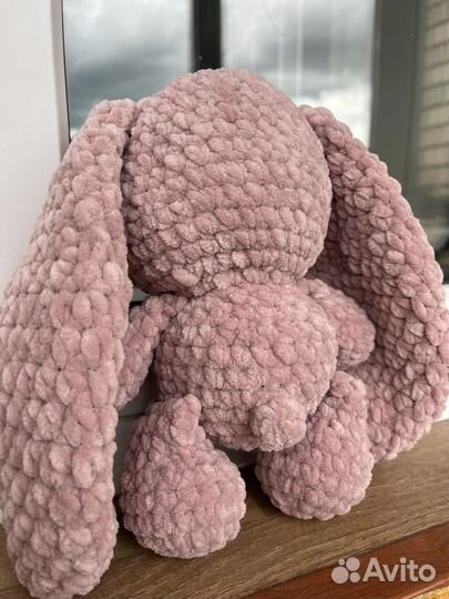 Плюшевая вязаная игрушка, ручная работа