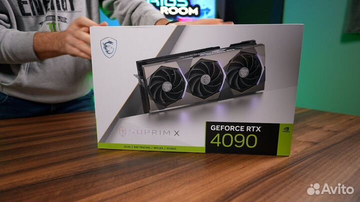 Видеокарта MSI Geforce RTX 4090 Suprim X 24GB