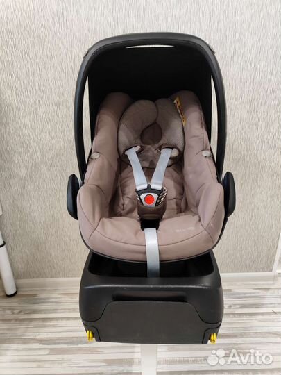 Автолюлька maxi cosi pebble с базой