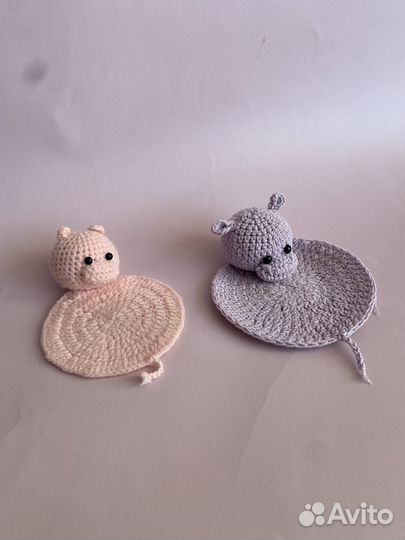 Подставка доя кружки вязанная