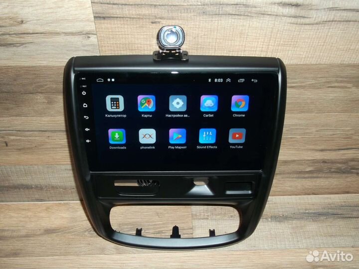 Магнитола Renault Duster Android с камерой
