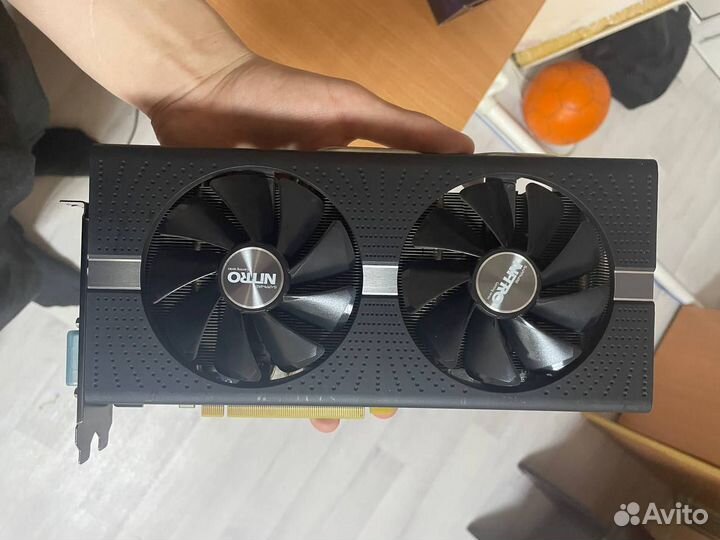 Видеокарта rx580 8gb sapphire nitro+