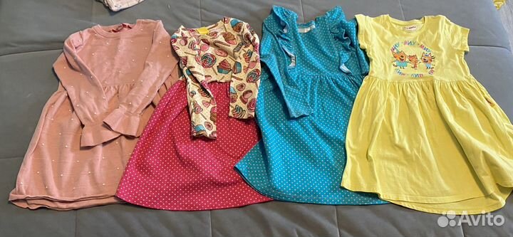 Одежда для девочки 110-116 + обувь 27-28