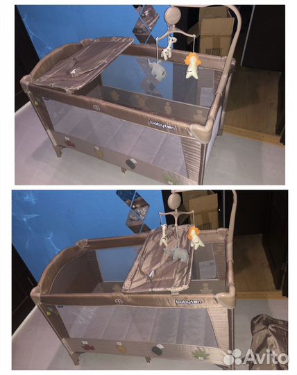 Манеж – кровать детский Babyton