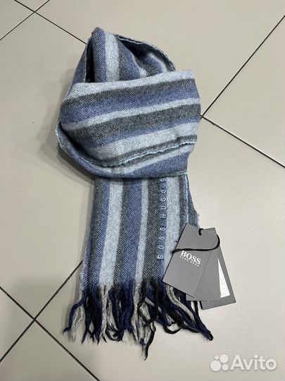 Шарф мужской hugo boss оригинал