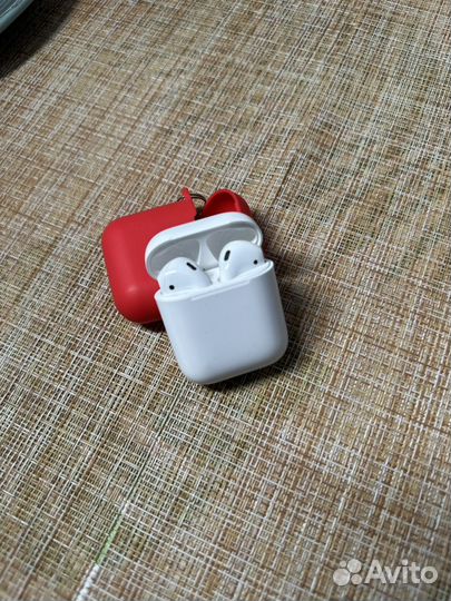 Беспроводные наушники apple airpods 2