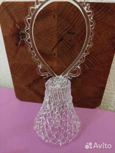 Колокольчик хрустальный подарок