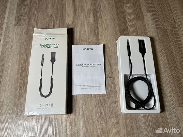 Автомобильный bluetooth aux приёмник UGreen