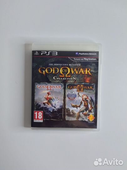 God of war collection PS3 игра