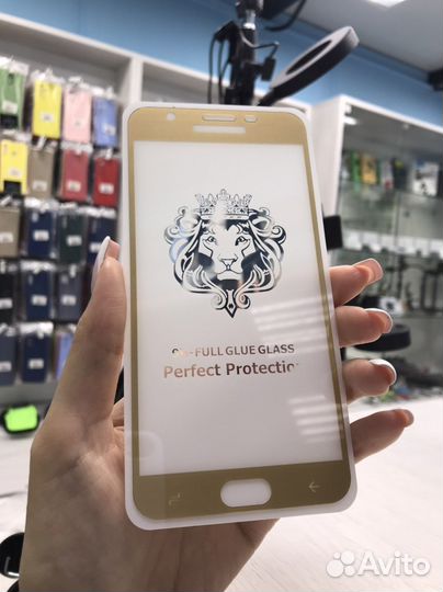 Защитное стекло для Samsung J7 2017, J7 prime