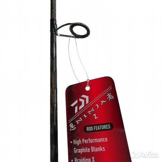 Спиннинг Daiwa Ninja + катушка