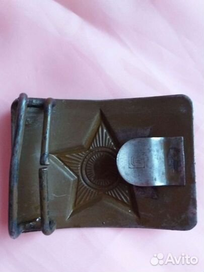 Пряжка солдатская СССР