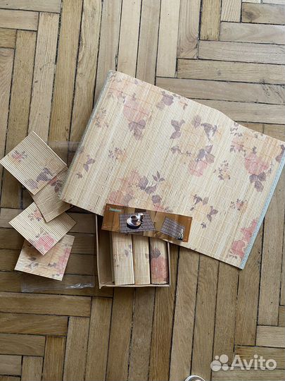 Набор салфеток бамбук коврики 4х4