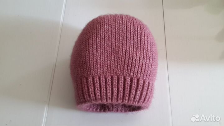 Шапка вязаная женская