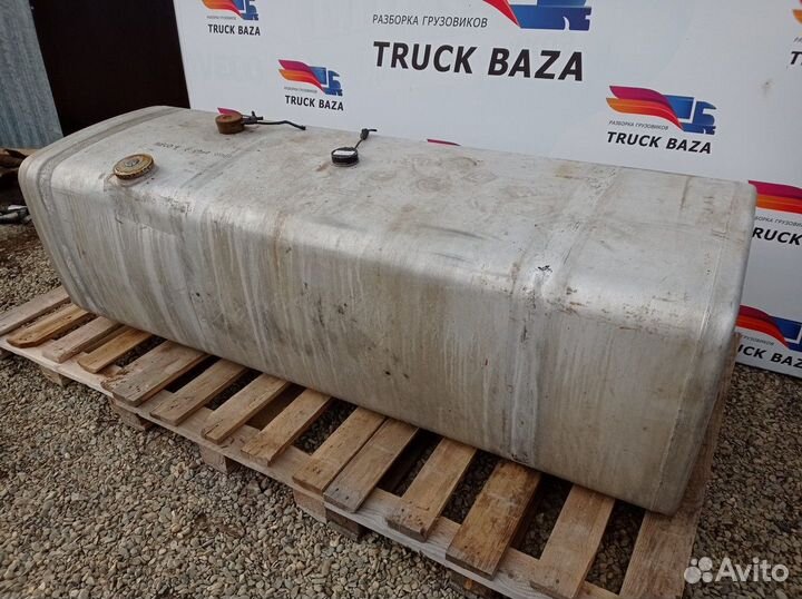 Бак топливный 800л квадрат алюминий 2070x600x740