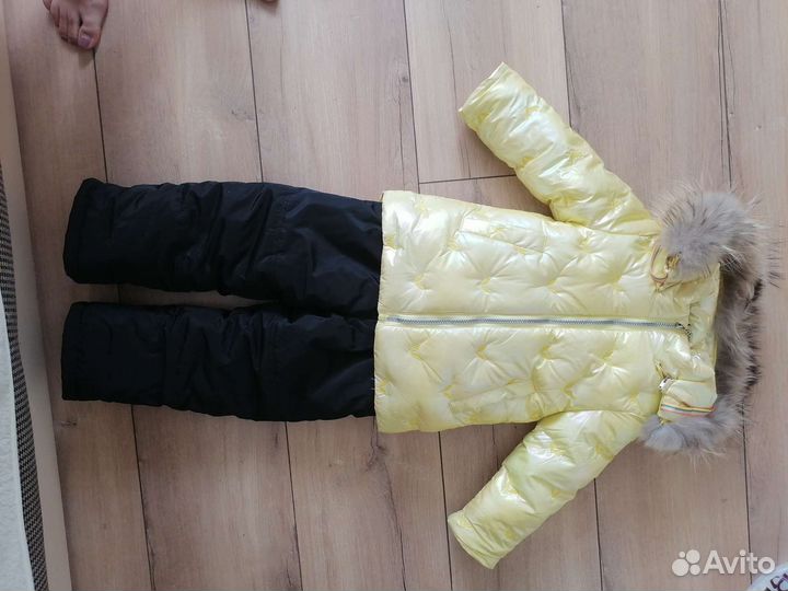 Зимний костюм для девочки 86 92