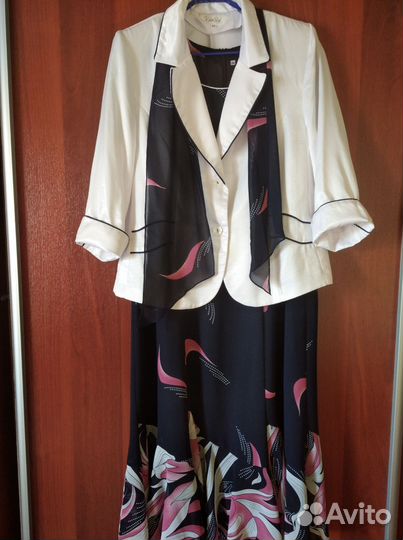 Костюм платье и пиджак