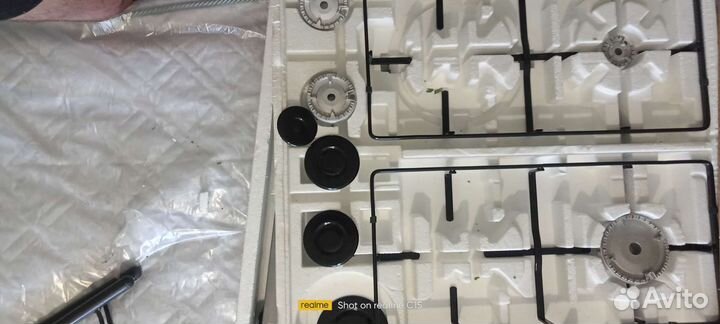 Газовая варочная панель 4 конфорки новая