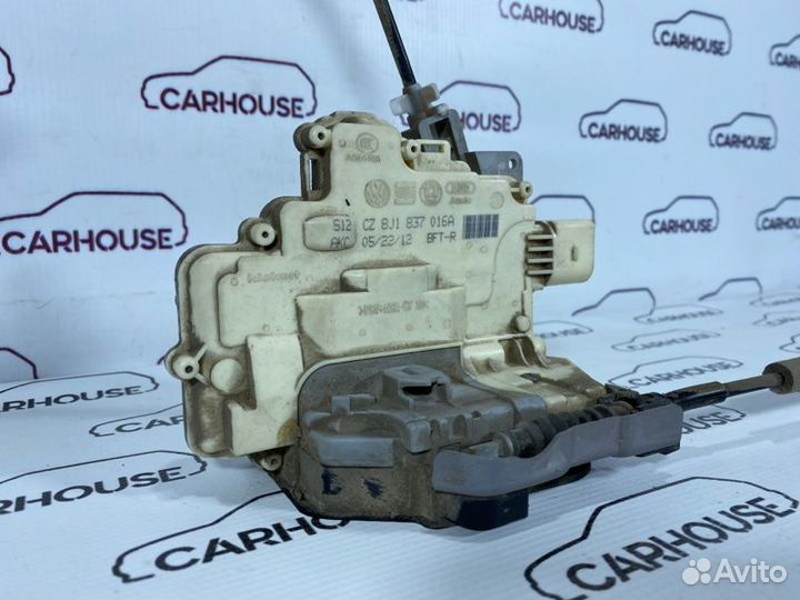 Замок двери передний правый Volkswagen Touareg NF