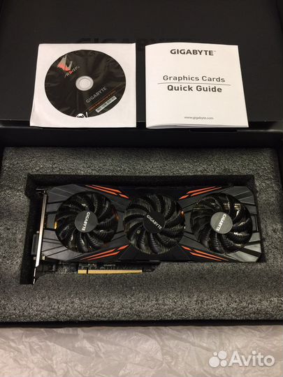 Видеокарта Gigabyte geforce GTX 1070ti 8gb