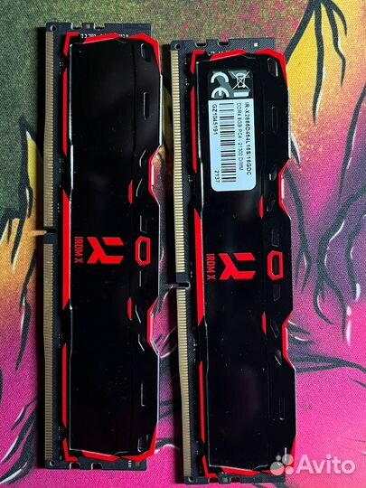 Оперативная память ddr4 8x2 gb