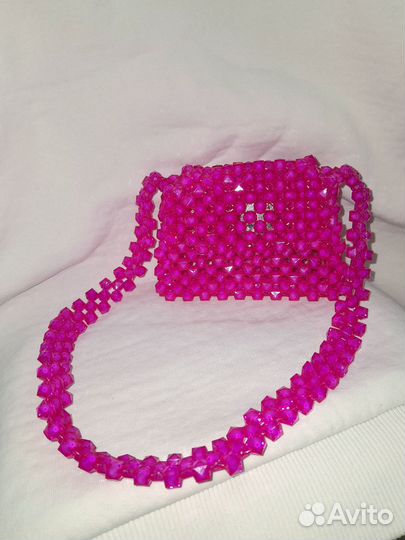 Сумка из бусин ручной работы