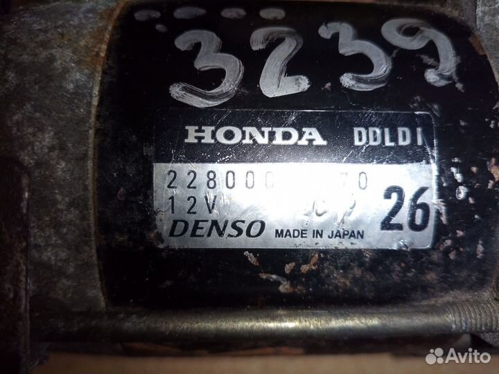Стартер хонда D13A