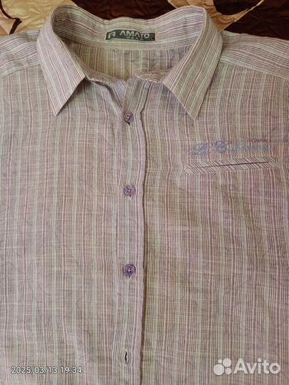 Рубашка мужская Amato. Р-р L. Турция