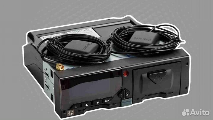 Цифровой тахограф Меркурий та-001, с скзи