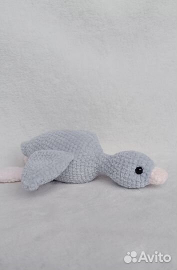 Гусик. Вязаный гусь